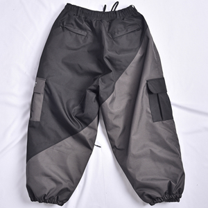 Venta al por mayor deporte de invierno nieve pantalones de esquí para adultos a prueba de viento transpirable OEM poliéster Nylon para snowboard cremallera impresa - Product Image 1