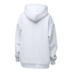 เสื้อฮู้ดโอเวอร์ไซส์ผู้หญิง แบรนด์ Trendy Queen  ผ้าฝ้ายฟลีซ  แขนยาว  ลายโลโก้ด้านหน้า  สำหรับฤดูหนาว - Product Image 3