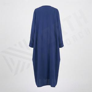 Nouvelle Abaya de Dubaï à manches longues et couleurs personnalisées, réversible, style robe de bal modeste pour femmes, personnalisable pour femmes musulmanes - Product Image 2