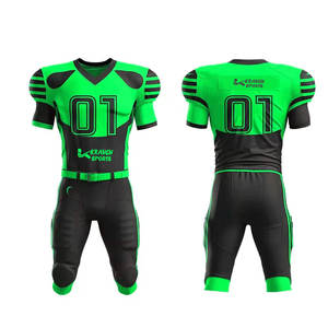 Uniforme de Fútbol Americano para Adultos, Alta Calidad, Precio Bajo, Venta al Por Mayor, 100% Poliéster - Product Image 1