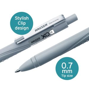 High Quality Promotional Custom Logo Personalized ABS Plastic Clip Retractable Ballpoint <b>Pens</b> Premium Matt Finish Body 0.7 MM - Product Image 4