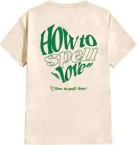 Camiseta Ligera de Pana con Cuello Redondo y Manga Corta para Hombre, Ajuste Regular, Antiarrugas, Transpirable, con Serigrafía, Modelo 2026, 100% Algodón - Product Image 6