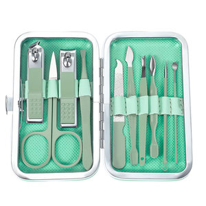 Full Set Stainless Steel Men Women Grooming <b>Kit</b> Professional Nail <b>Manicure</b> <b>Kit</b> Pedicure Set for Home and Travel - Product Image 1