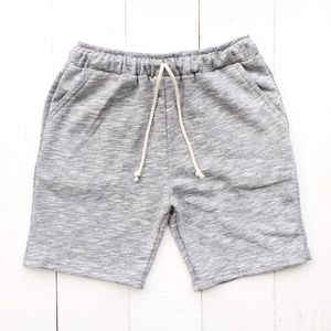 Men's Blue Knitted Bermuda <b>Shorts</b> Elastic Waist Front Logo Casual Solid Color Breathable <b>Waterproof</b> Anti-Wrinkle Quick <b>Shorts</b> - Product Image 2