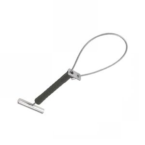 Trampa para Cerdos Ajustable y Reutilizable con Mango en T, de Acero Inoxidable, para Uso Veterinario y Contención de Lechones - Product Image 2