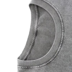 Ensemble T-shirts et shorts pour hommes, personnalisés, sérigraphiés, de haute qualité, style vintage délavé à l'acide, vente en gros - Product Image 2