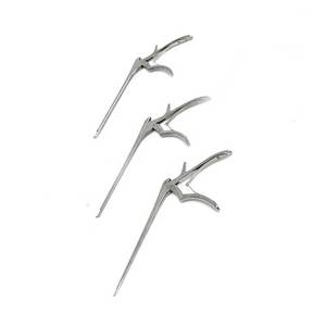 Azicon's 5-Piece Kerrison Rongeur <b>Set</b> Cervical Lumbar Laminectomy Bone <b>Punch</b> Spinal Decompression Surgery Orthopedic Tool Kit - Product Image 3