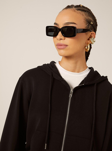 Chaquetas de Forro Polar con Capucha y Cierre para Mujer, 100% Algodón, Transpirables, Resistentes al Viento, Ecológicas, Corte Regular, Sudaderas con Capucha para Invierno - Product Image 2