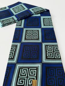 Tissu africain éthiopien imprimé à la cire, coton de haute qualité brodé pour vêtements traditionnels - Product Image 5