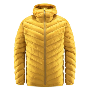 Custom Logo Wholesale Plus Size Light Warm Black Winter Filled Puffer Polyester Parkas Outerwear Gear <b>Men</b> Windproof Eco-Friendly - Product Image 1