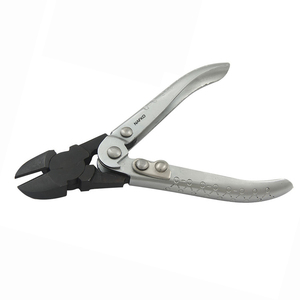 Wholesale Parallel Side <b>Cutter</b> Lock 170mm Steel Spring Handle Jewelry Making Tools Cutting Watch Optical Bending Wrapping - Product Image 1