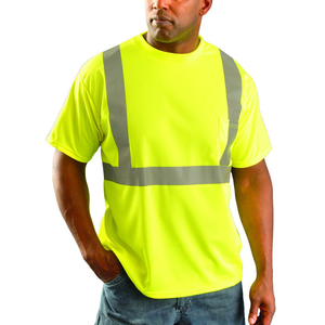 Camisetas de Seguridad para la Construcción Multicolores Clase 2, Tela Transpirable de Alta Visibilidad, Logotipo Personalizado, Camisetas Reflectantes de Manga Corta - Product Image 4