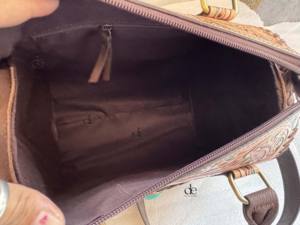 Bolso de Hombro de Cuero Tallado a Mano Estilo Bohemio Gitano, Novedad, Hecho a Mano, Estilo Western, Elegante, Multiusos, Venta al por Mayor - Product Image 6