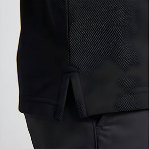 Polo de Hombre con Cuello Redondo y Logotipo Personalizado, Estilo Contemporáneo, Teñido Liso, Manga Corta, para Golf, Mezcla de Algodón, Tejido Ecológico - Product Image 4