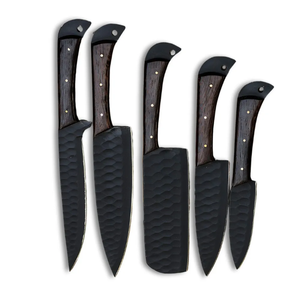 High Quality Stainless Steel Professional Chef <b>Knife</b> <b>Set</b> with <b>Sharp</b> Blade Right Hand Orientation WoodenHandle - Product Image 1