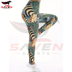 Custom Color Women Workout Compression Pants For Running & Workout Comfortable Spandex Compression <b>Leggings</b> For Ladies - Product Image 2