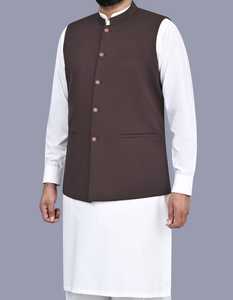 Chalecos de Alta Calidad para Hombre al por Mayor, para Bodas Pakistaníes, Vestido Mehndi 2026, Nuevo Diseño Transpirable - Product Image 4