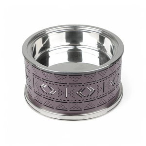 Luxury Stainless Steel Food Warmer Insulated Serving Casserole With Decorative Body For Dining <b>Table</b> Serving - Product Image 4