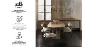 Ventes chaudes ! Canapé moderne écologique durable et artistique, forme incurvée organique, deux places, meubles de salon, sous-sol - Product Image 4