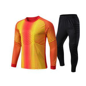 Uniformes de Fútbol Personalizados en Blanco, 100% Poliéster, Secado Rápido, Transpirable, Camiseta de Fútbol Morada, Kit de Portero para Hombre, Ligero - Product Image 4