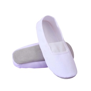 Chaussures de danse jazz pour adultes personnalisables en gros avec empeigne en maille, doublure en coton et semelle extérieure en cuir véritable - Product Image 1