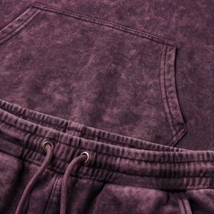 Chándal Clásico con Efecto Ácido, Teñido Único, Tacto Suave, Tela Elástica de Alta Calidad, Ropa Deportiva para Hombre, Gimnasio, Fitness, Streetwear - Product Image 5