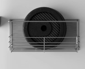 Metal Wire Magnetic Hanging <b>Basket</b> Large Capacity Bathroom <b>Storage</b> Rack No Drill <b>Wall</b> Organizer - Product Image 2