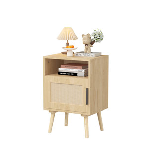 22.83'' H <b>Rattan</b> Nightstand by DreamCraft-Elegant and Stylish Vietnamese Made - Product Image 1