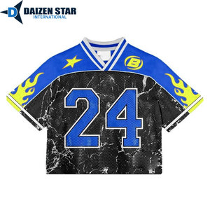 Mesh Jersey Custom Team Name & Player Name 100% Polyester Breathable Quick Dry Anti-Bacterial Anti-UV Short Sleeves All Seasons - Product Image 4