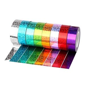 Rubans adhésifs décoratifs scintillants multi-usages en vrac pour projets de bricolage, emballage cadeau et décoration - Product Image 2