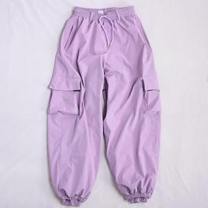 Men's Snow Ski Baggy Pants Elastic Waist Pants Waterproof Solid Color Thin Line Men's Loose Trend Street Hip Hop Pants Hipster - Product Image 1