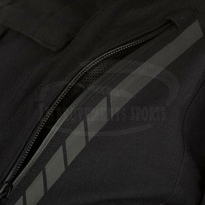 เสื้อแจ็กเก็ตมอเตอร์ไซค์สิ่งทอสีทึบใส่สบาย - Product Image 3