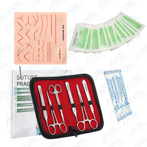Kit de pratique de suture en nylon complet personnalisé de haute qualité Kits de suture de formation des étudiants en médecine avec outils essentiels - Product Image 1