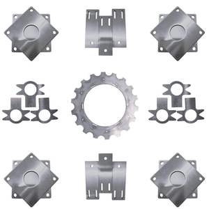 High Precision CNC Machining and Laser Cutting Steel <b>Services</b> Custom <b>Fabricated</b> OEM Components Factory Supplier - Product Image 2
