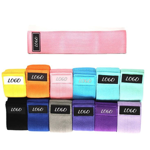 Bandas de resistencia de algodón para ejercicio, juego de bandas de fitness para gimnasio, bandas de resistencia para yoga y ejercicio, círculo de cadera y bandas de cadera en bucle. - Product Image 1