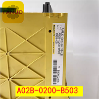 A02B-0200-B503 Orijinal Fanuc 18i-A PLC Kontrol Paneli CNC HMI Operatör Arayüzü LCD MDI Modüler Kontrol Cihazı Ekranı Japonya 24V