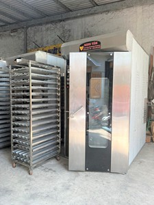 Horno Rotatorio Minh Tam LX16M de 6 Bandejas, Nuevo, de Alta Gama, con Protección Contra Sobrecalentamiento, 1 Año de Garantía, 380V, Eléctrico, para Panadería, 1200kg, Vietnam - Product Image 4