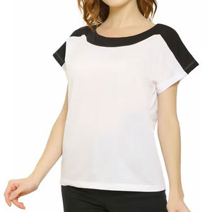 Camisetas Cómodas para Mujer, Camisetas de Algodón Suave, Ropa Casual, Moda Diaria, Camisetas Sencillas de Algodón para Mujer - Product Image 1