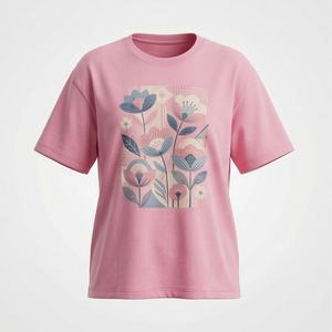 Nueva Llegada, Camisa de Oficina para Mujer, Primavera Otoño, Moda, Estampado Moderno, Vestido Informal para Dama, 240 g/m², 100% Algodón Satinado con Lentejuelas - Product Image 1