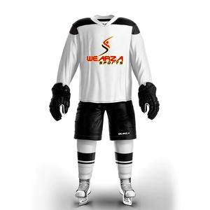 Nouveau sublimation OEM qualité supérieure uniforme de hockey sur glace Logo personnalisé taille personnalisée uniforme de hockey sur glace maille maillots de hockey sur glace Designs - Product Image 1