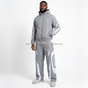 Chaqueta Cortavientos Deportiva Personalizada con Logotipo al por Mayor, Ropa Deportiva para Correr, Chaqueta Cortavientos Ligera, Conjunto de Chándal - Product Image 6