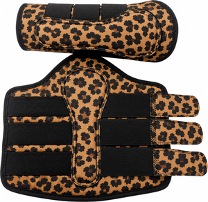 HM Global - Protectores de Patas de Caballo Personalizados de Cuero PU Marrón Patentado, Botas de Tendón y Fetlock de Piel Sintética Suave, Ligeras y Resistentes a los Impactos - Product Image 6