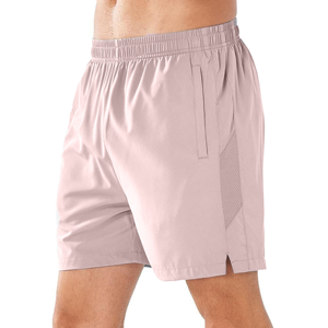 Shorts de sport pour homme bleu clair à séchage rapide avec poches, taille élastique, style Bermuda, vêtements décontractés - Product Image 4