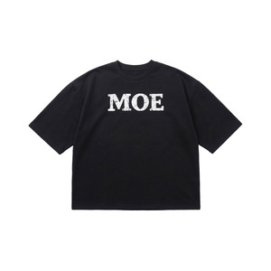 เสื้อยืดผู้ชายลายกราฟิกวินเทจสไตล์ดิสเทรส พิมพ์โลโก้ตามสั่ง ทรงโอเวอร์ไซส์ สีดำ ผ้าฝ้าย สไตล์ฮิปฮอป สตรีทแวร์ แขนสั้น ทรงหลวม - Product Image 2