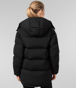 High Quality Long Minimalist Safari Jacket Winter Waterproof Windproof Breathable Warm Fluffy Hooded Detachable <b>Hat</b> Customizable - Product Image 4