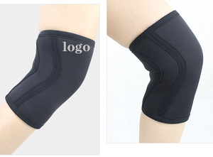 Genouillères de Powerlifting Professionnelles Respirantes en Nylon et Coton Rigide 7mm 9mm, Personnalisables (Couleur, Logo, Emballage), Protection Renforcée, Grandes Tailles - Product Image 4