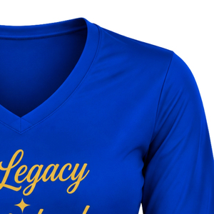 Camiseta de manga larga Sigma Gamma Rho para mujer, personalizada con letras de hermandad griega, de algodón suave, cuello redondo, venta al por mayor - Product Image 6