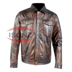 Sheep Lamb Custom Leather <b>Jacket</b> - Product Image 3