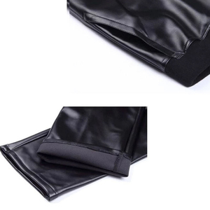 Pantalon en cuir pour homme, coupe slim, cuir véritable de haute qualité, pantalon en cuir de mouton, meilleur prix - Product Image 6