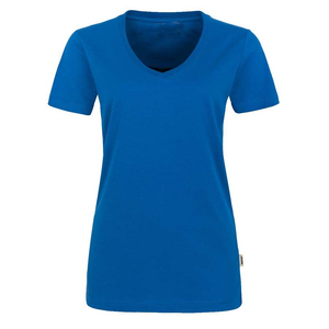 T-shirt d'été pour femmes à col en V et manches courtes, 100% coton, écologique, séchage rapide, respirant, vêtements de sport de haute qualité - Product Image 5